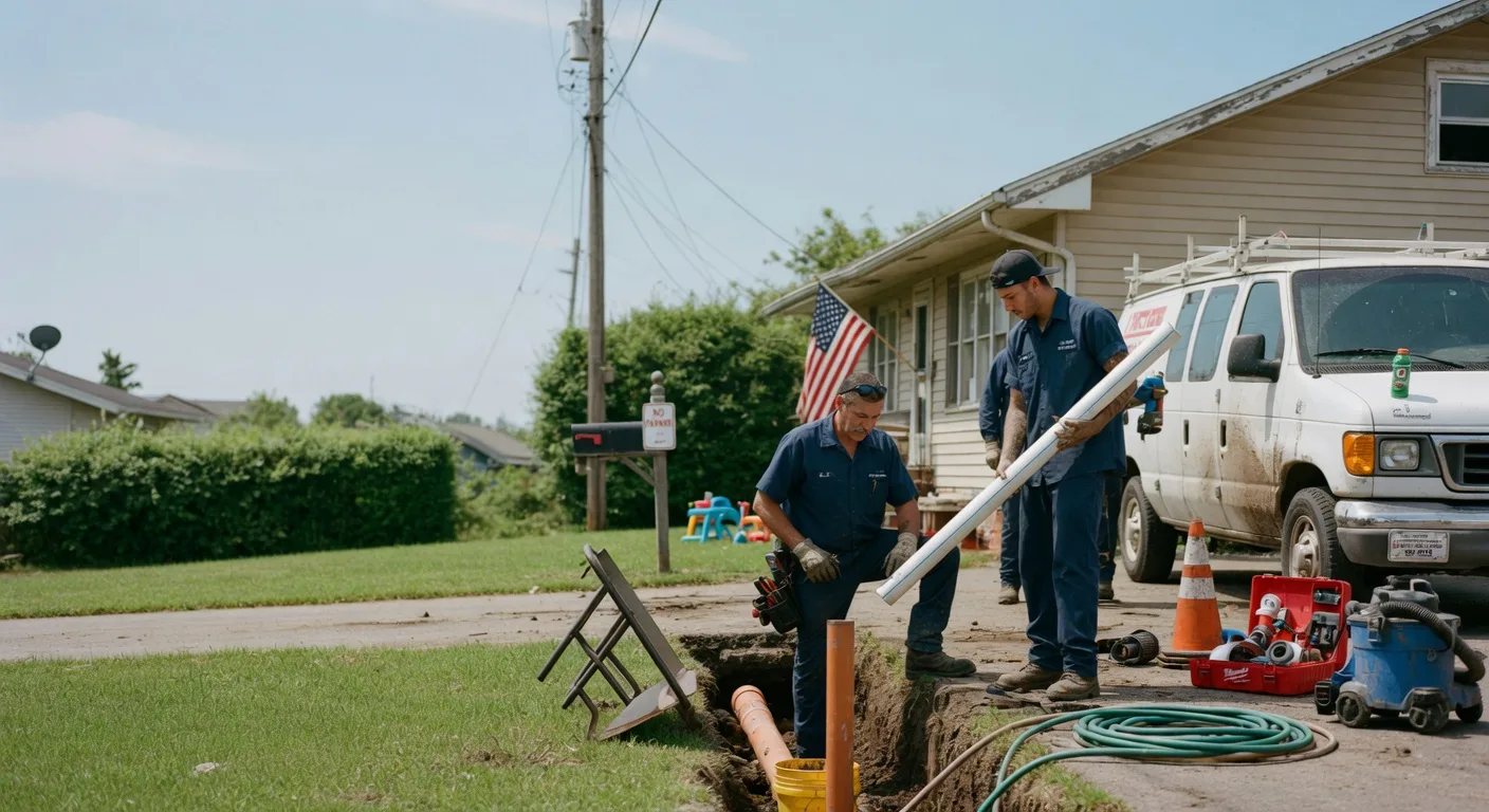 Sewer Line Inspection in Milford, IN